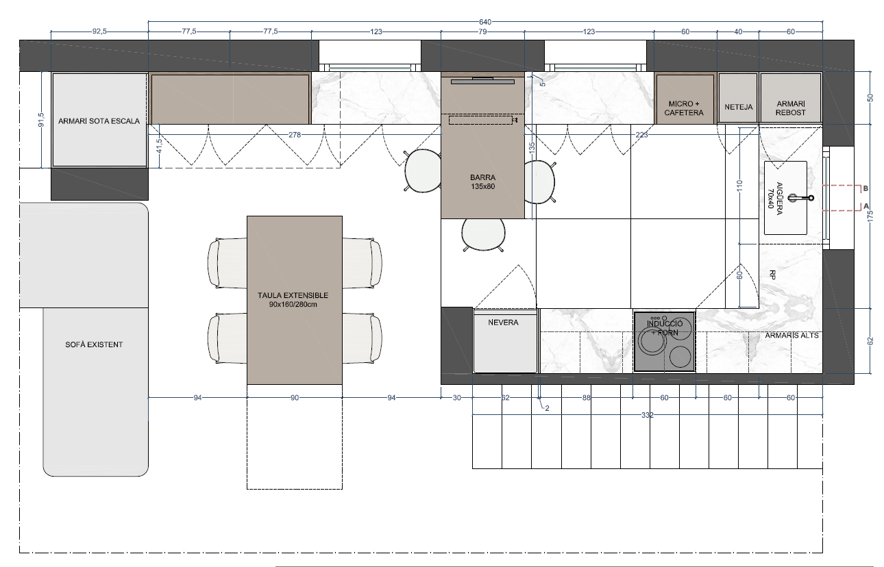 hd arquitectura interiors reforma bany i cuina